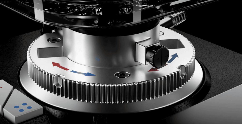 Markibar Izaga grinder, close-up of the grind adjustment ring